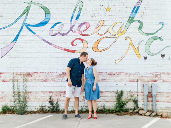 Alluring Raleigh Engagement Session