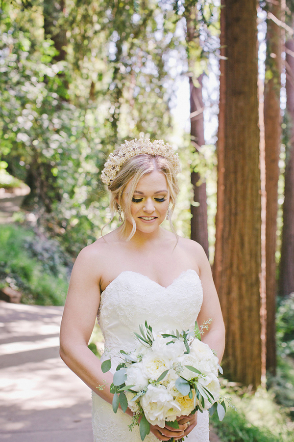 Romantic Blue and White DIY Wedding