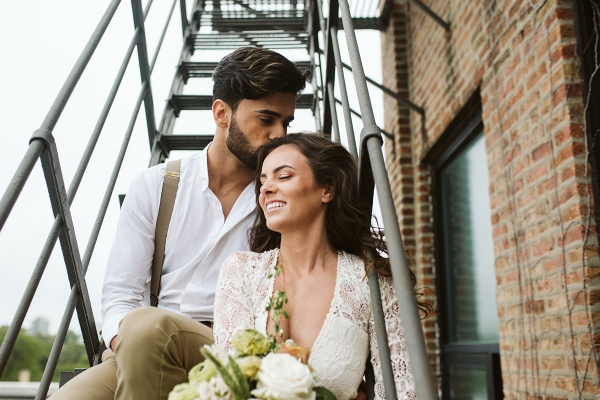 Chicago Industrial Loft Wedding Inspiration