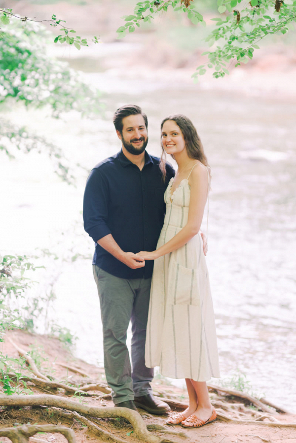 State Park Engagement Session by the River