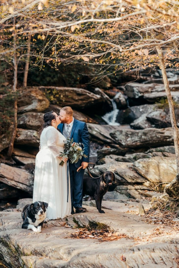 Outdoor Budget Tennessee Wedding