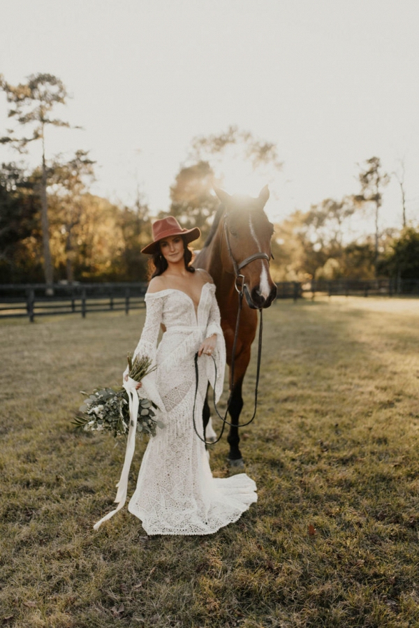 Bohemian Ranchstead Bridal Inspiration