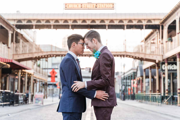 Modern Downtown Orlando Wedding