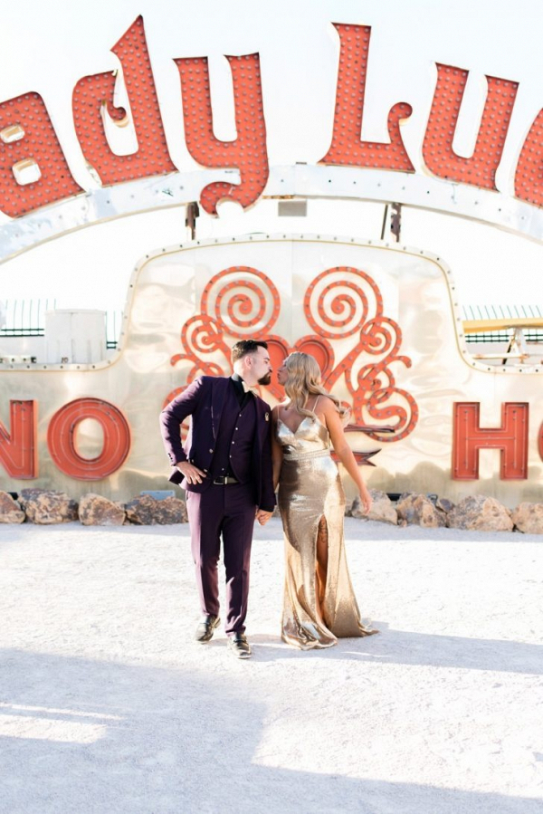 Las Vegas Neon Museum Elopement