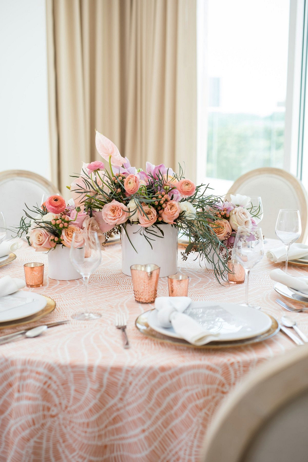 Pink & Coral Modern Wedding Ideas