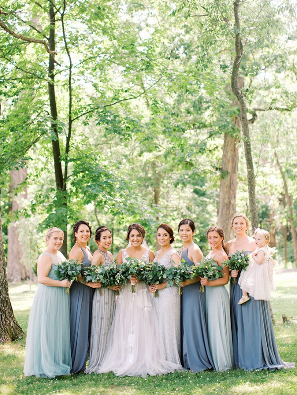 Organic Virginia Manor Wedding