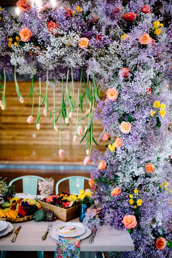 Colorful bridesmaids’ brunch inspiration