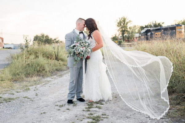 Romantic Blush & Metallic Wedding