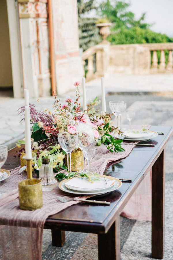 Old World Italian Villa Wedding Inspiration