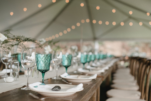 Minimalist Blue Wedding on a Pacific Island