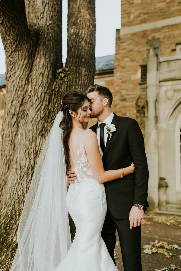 Soft Pink Clementine Hall Wedding