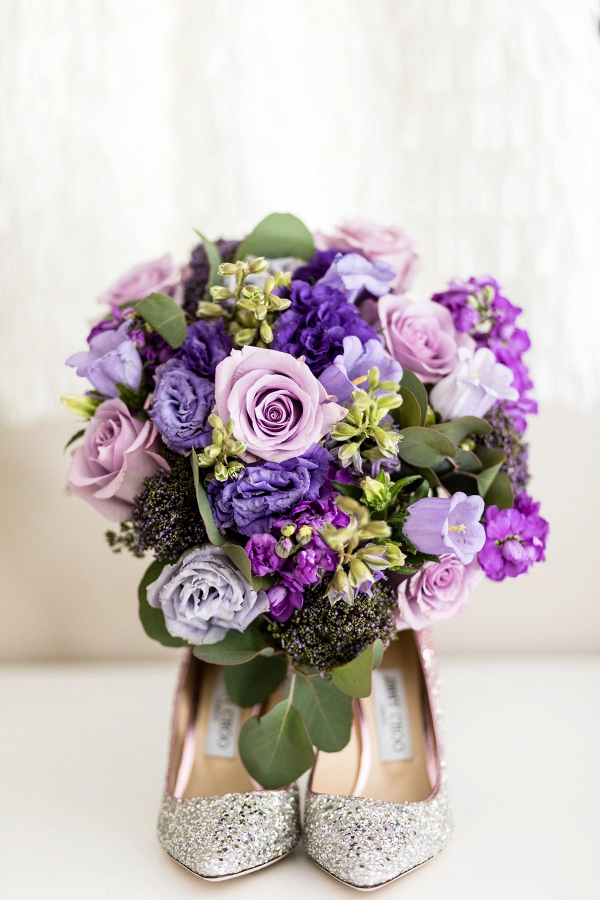 Chic Purple New Jersey Wedding