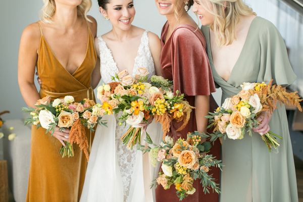 Bridesmaids Morning Wedding Inspiration