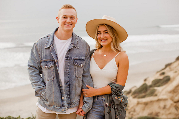 Tender San Diego Beach Engagement Session