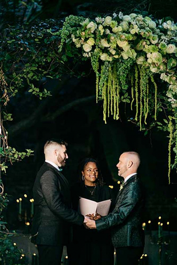 Big Easy emerald elopement