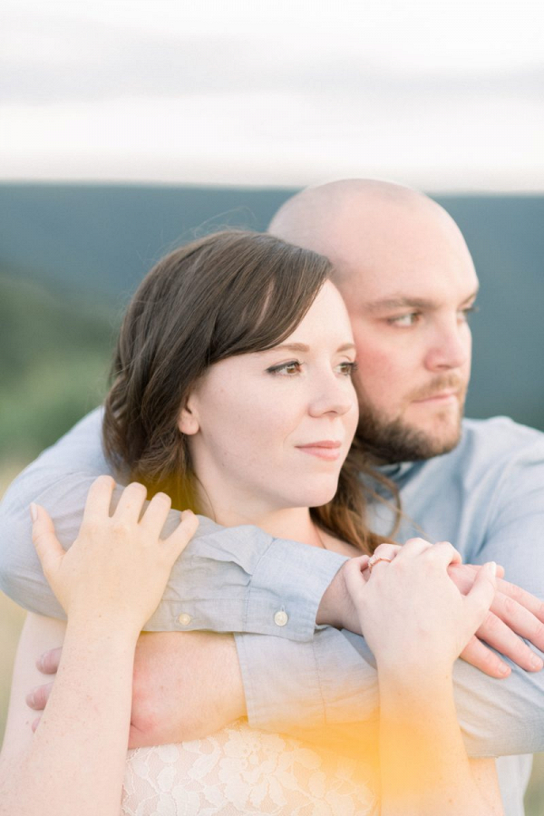 Pennsylvanian Mountaintop Engagement Session