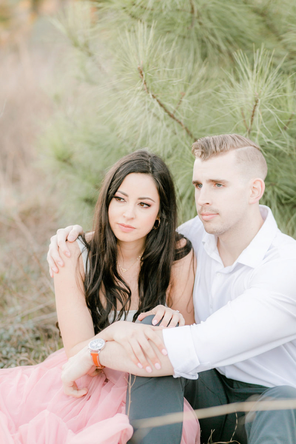 Graceful Golden Hour Engagement Session