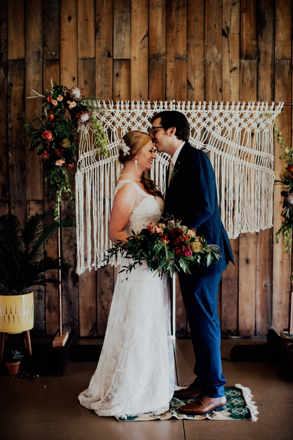 A Charming Boho Wedding