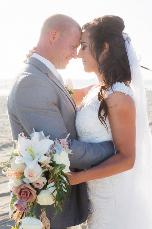 Intimate Oceanside Wedding