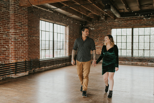 Industrial Nashville Engagement Session