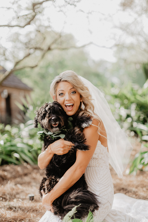 Fun Pup-Filled Louisiana Wedding