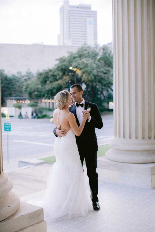 Elegant Blush and Gold Dallas Wedding