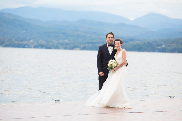 Classic Lakeside Vermont Wedding