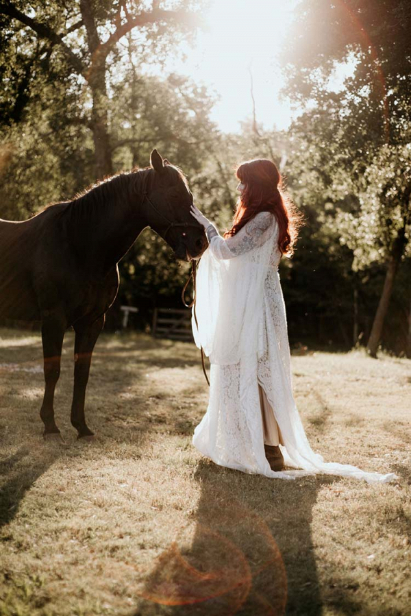 Boho Ranch Wedding with Equestrian Inspiration