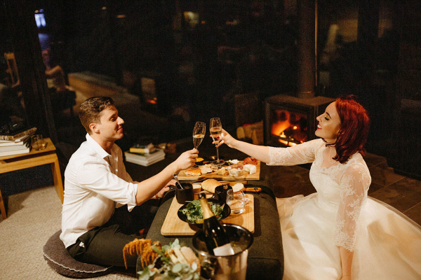 Intimate Lakeside Elopement in Tasmania