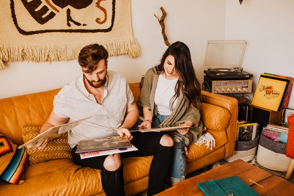 Intimate Musical In-Home Couple’s Session