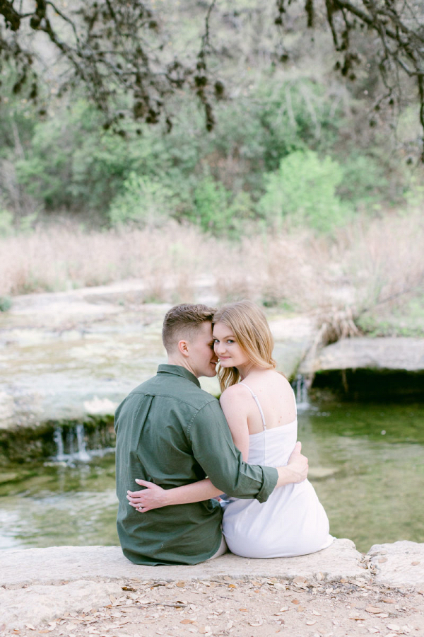 Playful Bull Creek Engagement Session