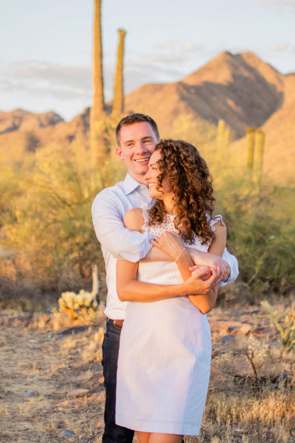 Scottsdale Destination Desert Engagement Session