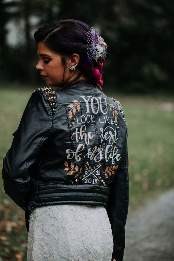 Moody and Edgy Vow Renewal Inspiration