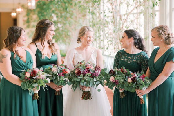 Warm Southern Fall Wedding in North Carolina