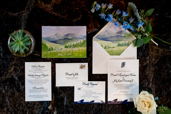 Elegant Mountain Wedding with Persian Ceremony