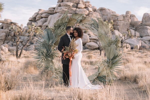 Modern Oasis Micro-Wedding at Joshua Tree