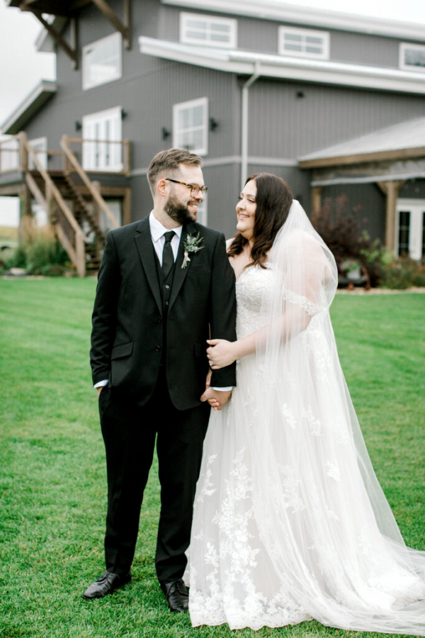 Laura & Chris' Elegant Garden Inspired Wedding