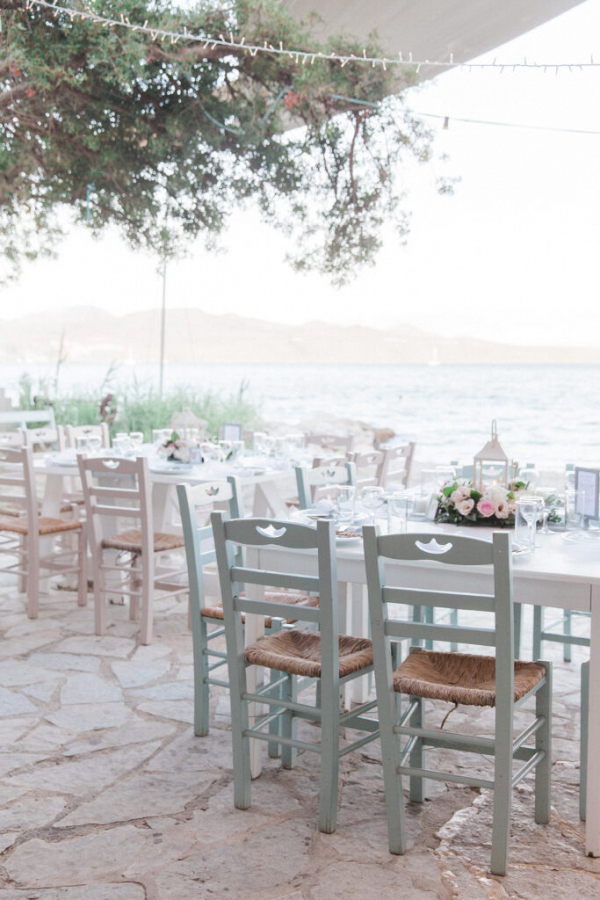 Pastel Beach Wedding in Greece