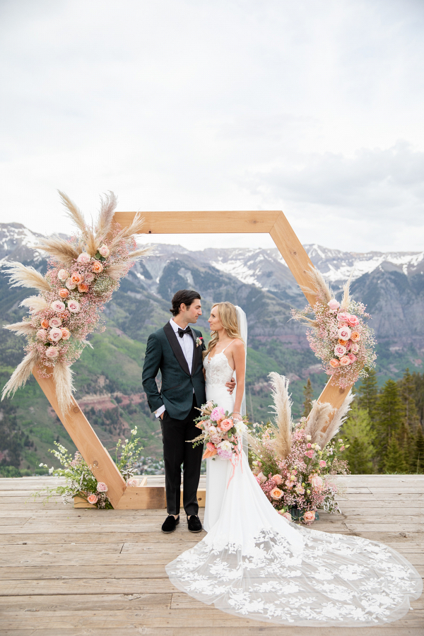 Romantic Summer Mountain Wedding in Telluride