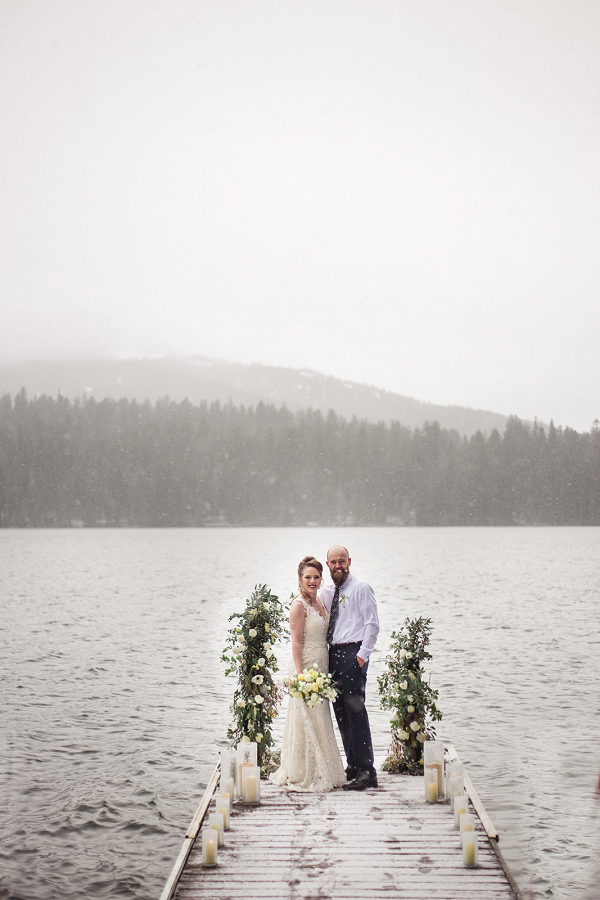 Romantic and Elegant Lake side Elopement