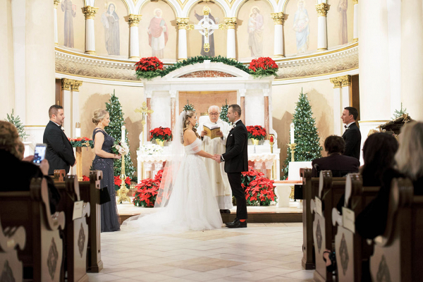 Glamorously Elegant Holiday Wedding in Boston