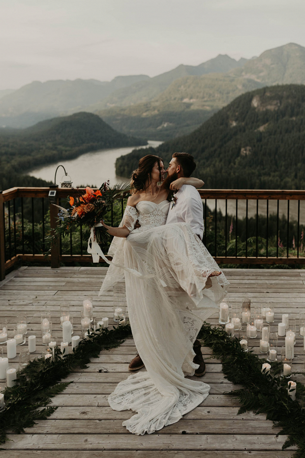 Romantic Boho Elopement Inspiration