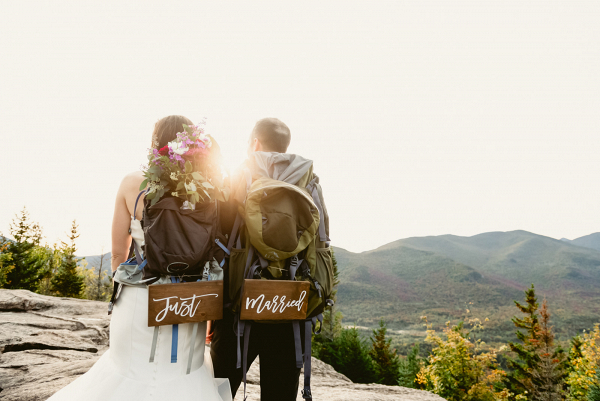 Romantic Adirondacks Elopement Wedding