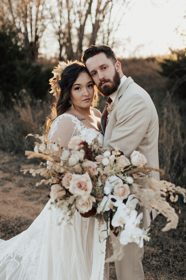 Moody Boho Intimate Wedding Inspiration