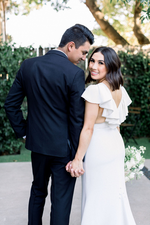 Elegant Mid Century Summer Loft Wedding