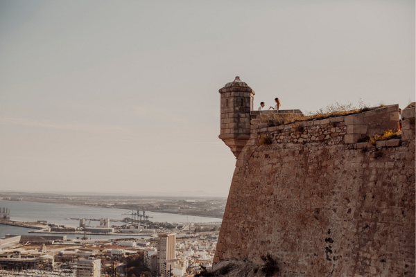 Wedding proposal in Alicante Spain