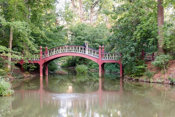 Intimate Elopement with Red Details