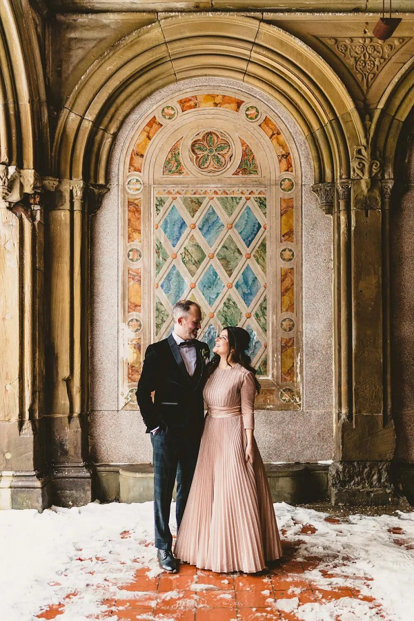 Destination Elopement in Central Park, NYC