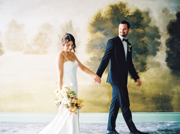 A Moody Floral Wedding Like A Painting