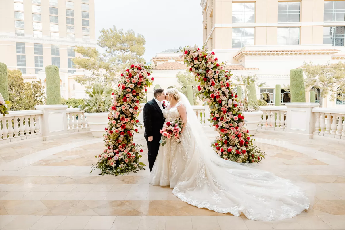 Glamour and Romance at the Bellagio in Las Vegas: Kaleigh & Kathryn’s Iconic Wedding Celebration